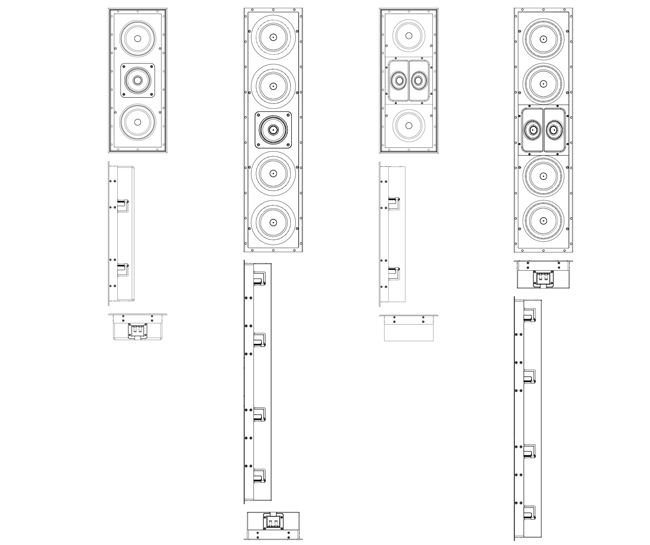 Sonance LCR1,SUR1, LCR2,SUR2 Sonance LCR1,SUR1, LCR2,SUR2