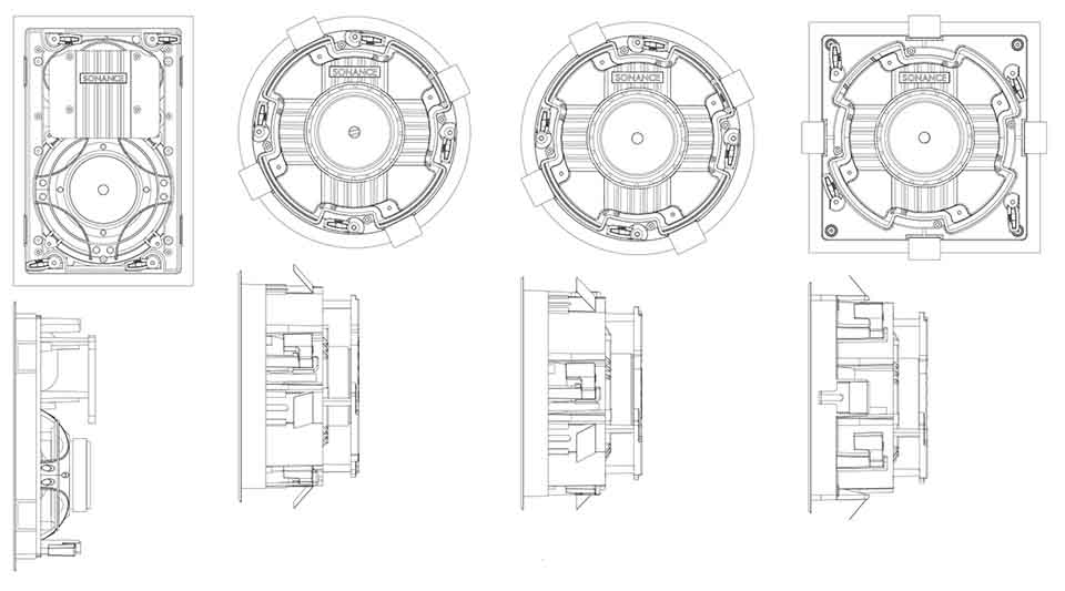 Sonance VP65R SST XT,VP65R XT,VP65S XT,VP65 XT Sonance VP65R SST XT,VP65R XT,VP65S XT,VP65 XT